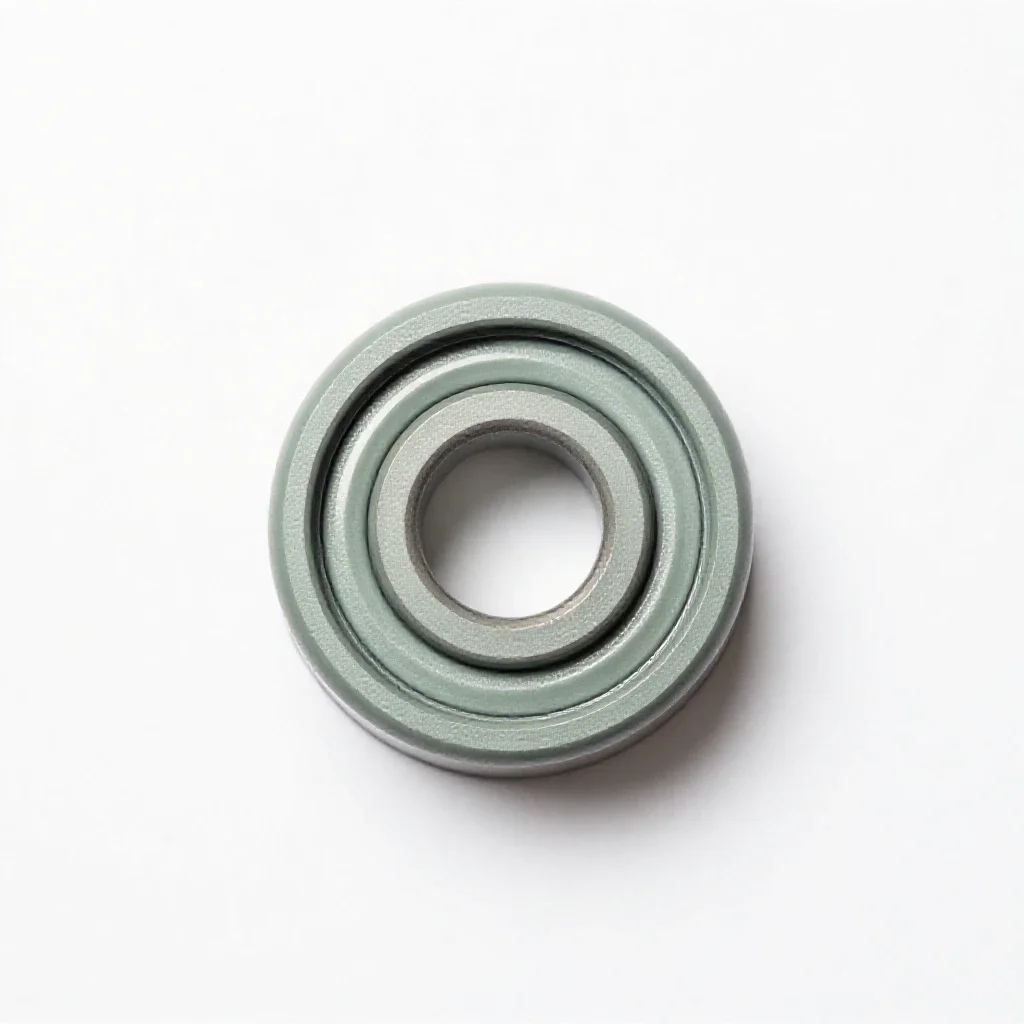 Thrust bearing isolated on a white background