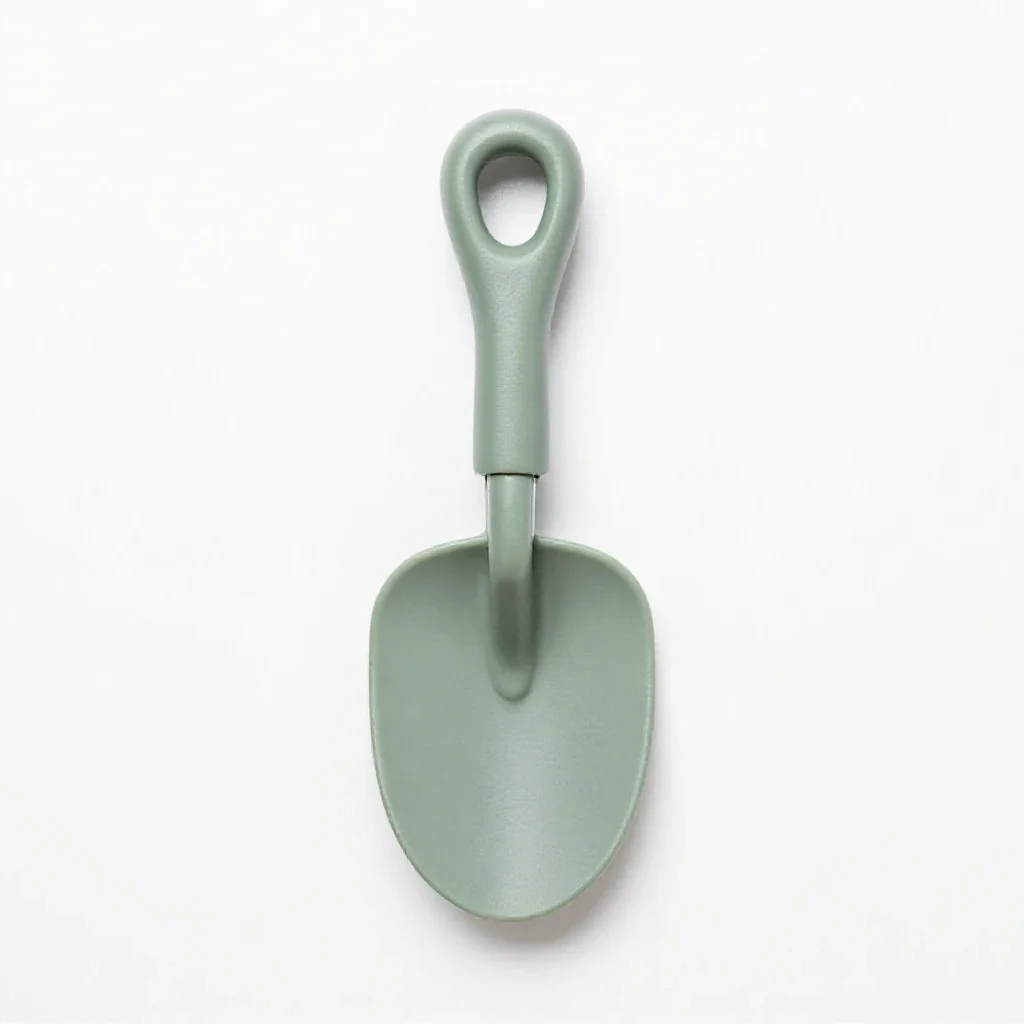 Tiller isolated on a white background