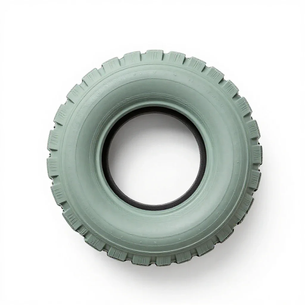 Tire chain isolated on a white background