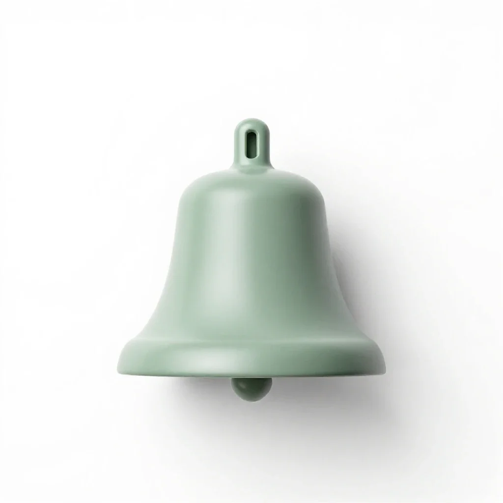 Tocsin isolated on a white background