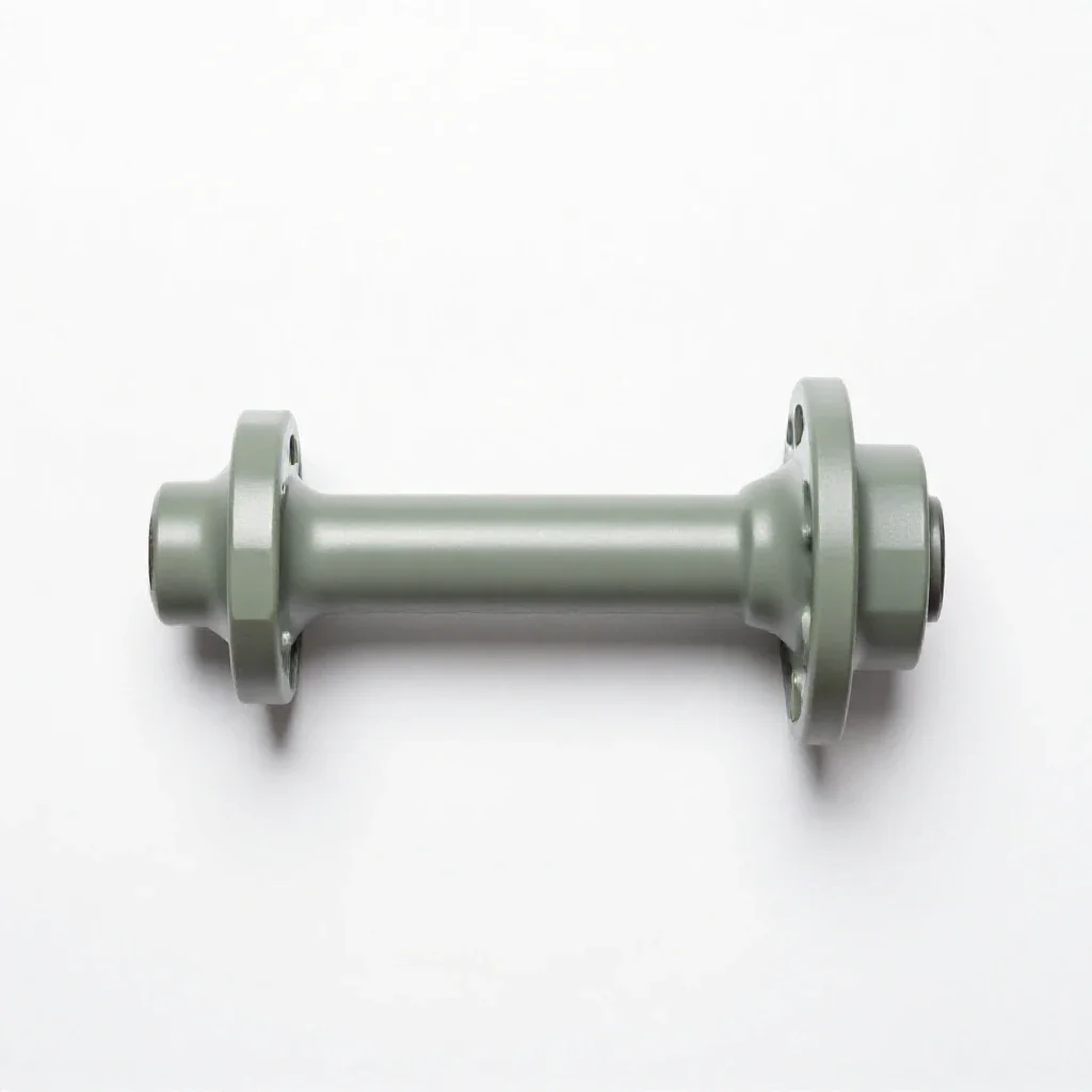 Transmission shaft isolated on a white background