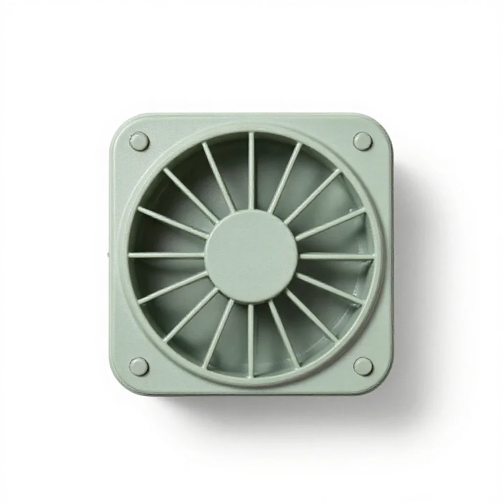 Ventilator isolated on a white background