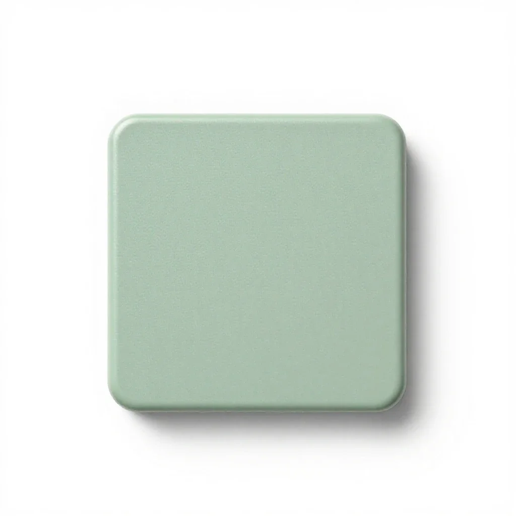 Verdigris isolated on a white background