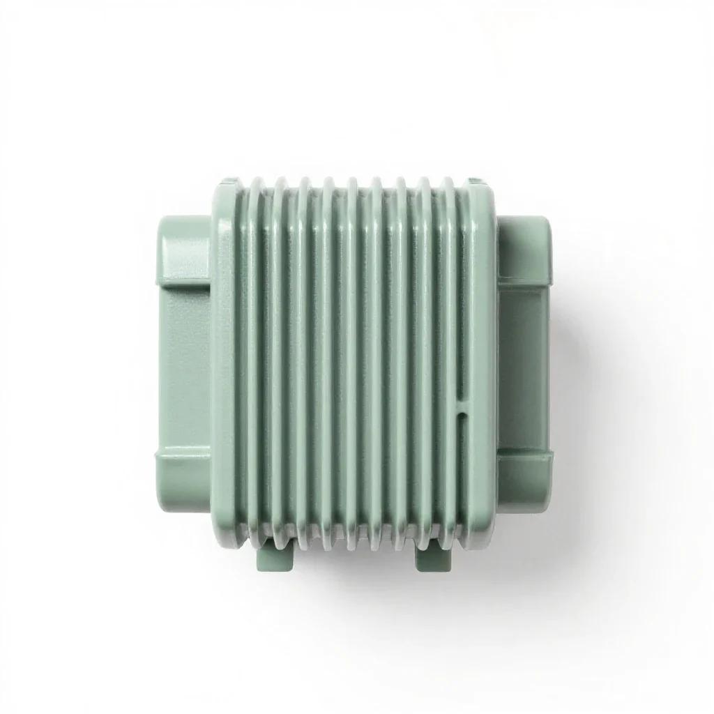 Voltage regulator isolated on a white background