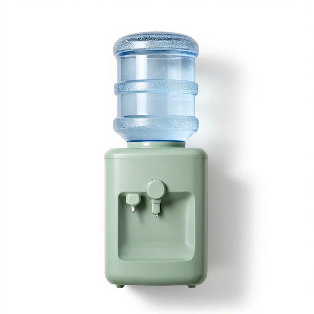 Water cooler isolated on a white background