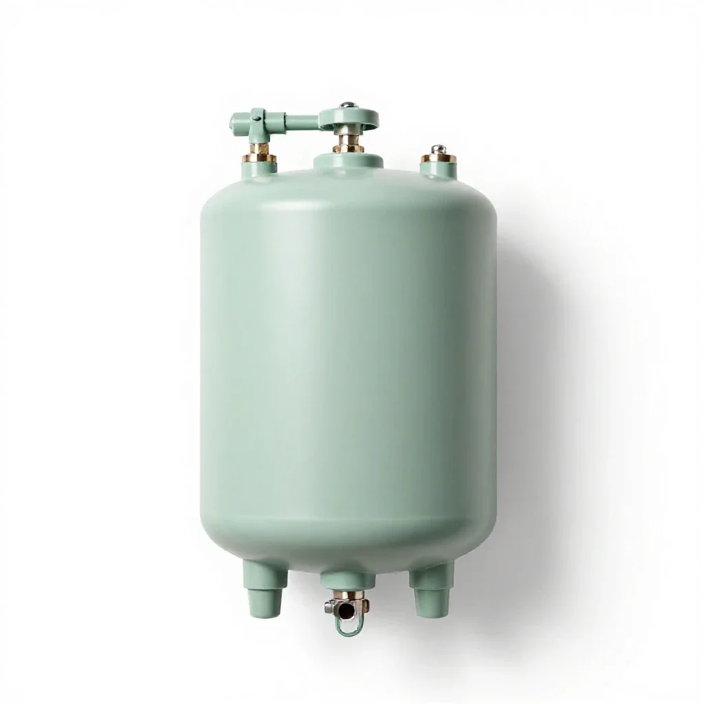 Water heater isolated on a white background