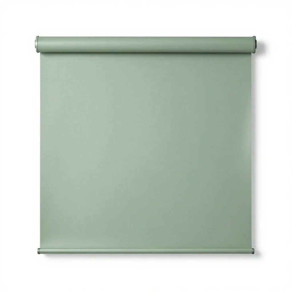Window shade isolated on a white background