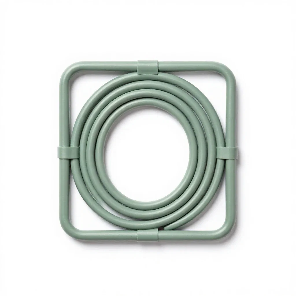 Wiring isolated on a white background