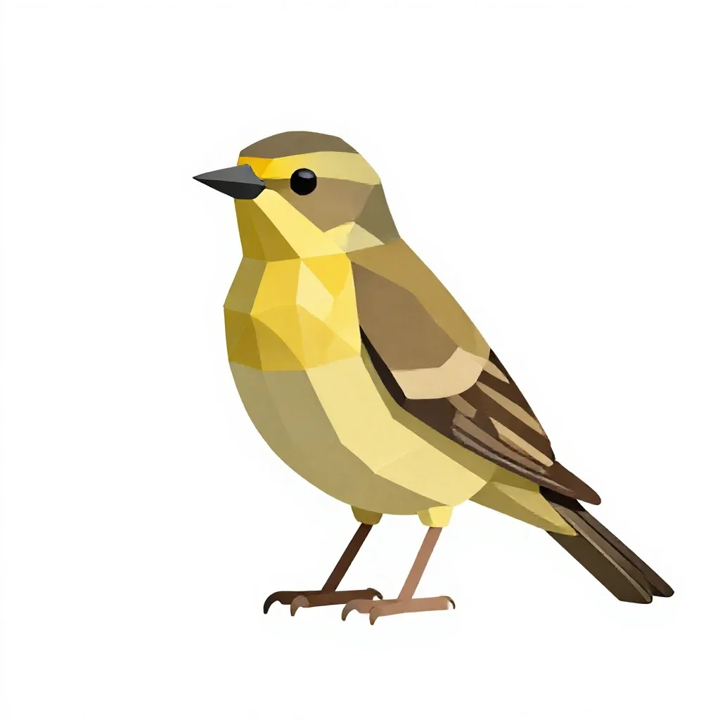 Bobolink isolated on a white background