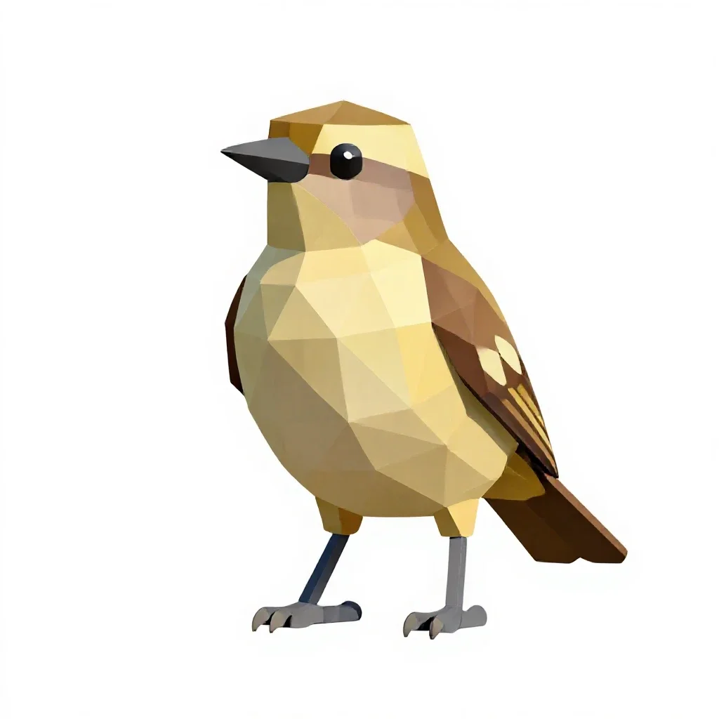 Bowerbird isolated on a white background