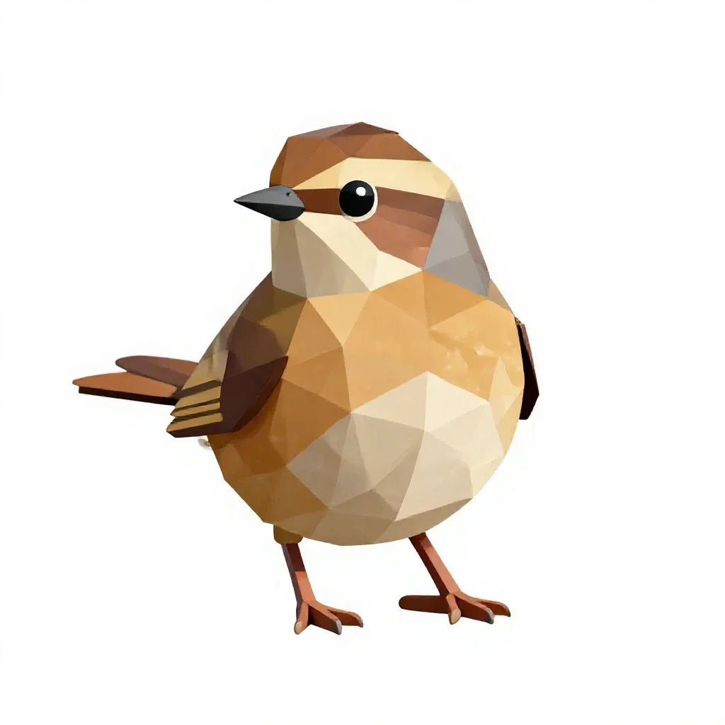 Button quail isolated on a white background
