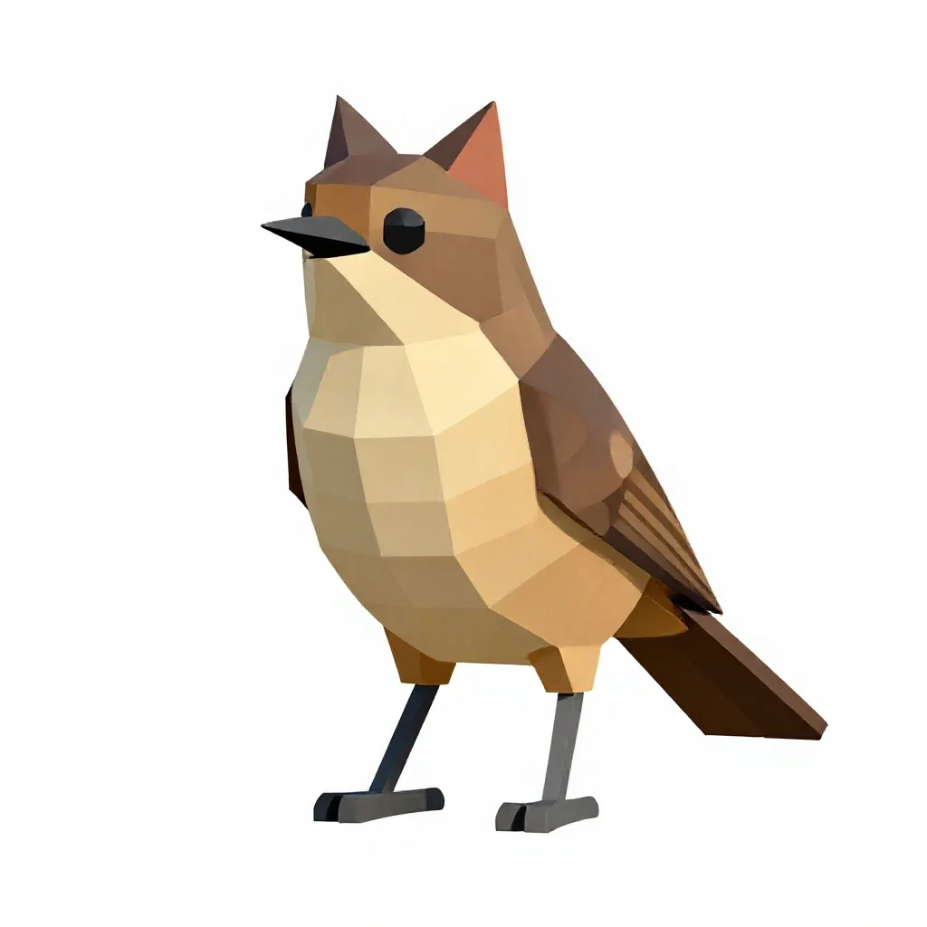 Catbird isolated on a white background