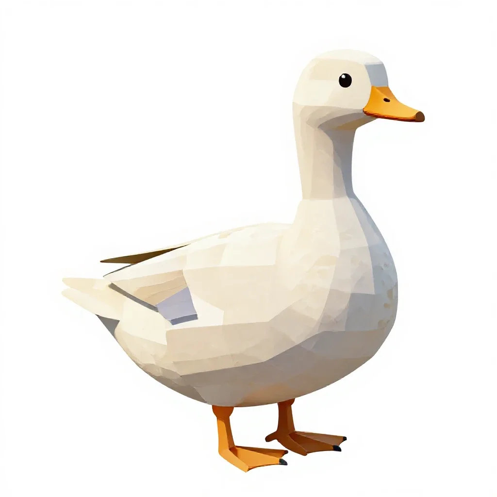 Coscoroba isolated on a white background