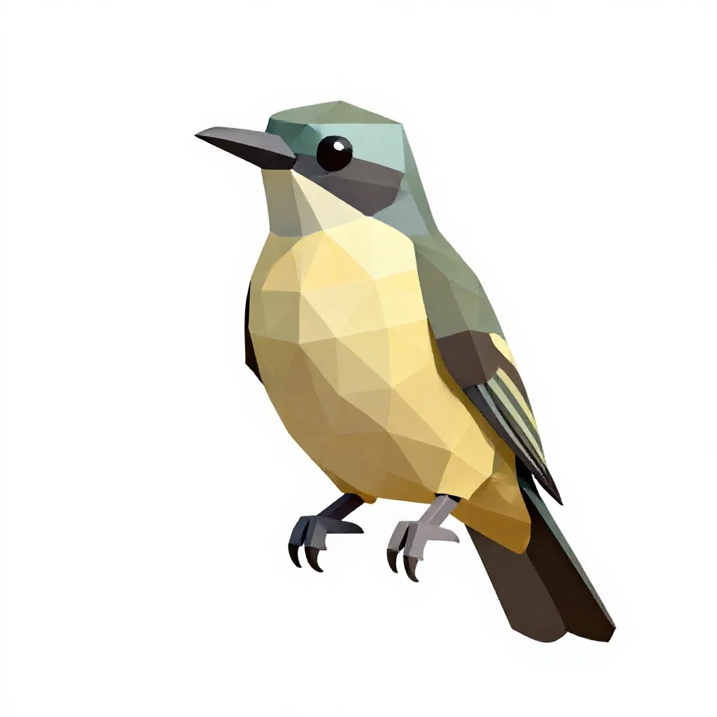 Jacamar isolated on a white background