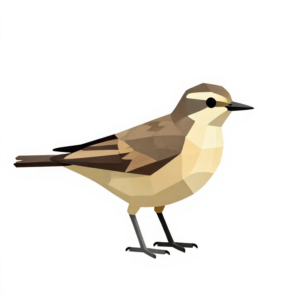Northern phalarope isolated on a white background
