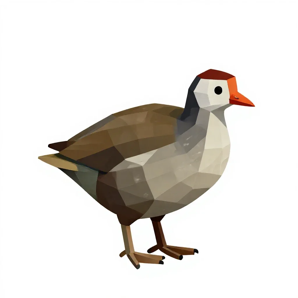 Notornis isolated on a white background