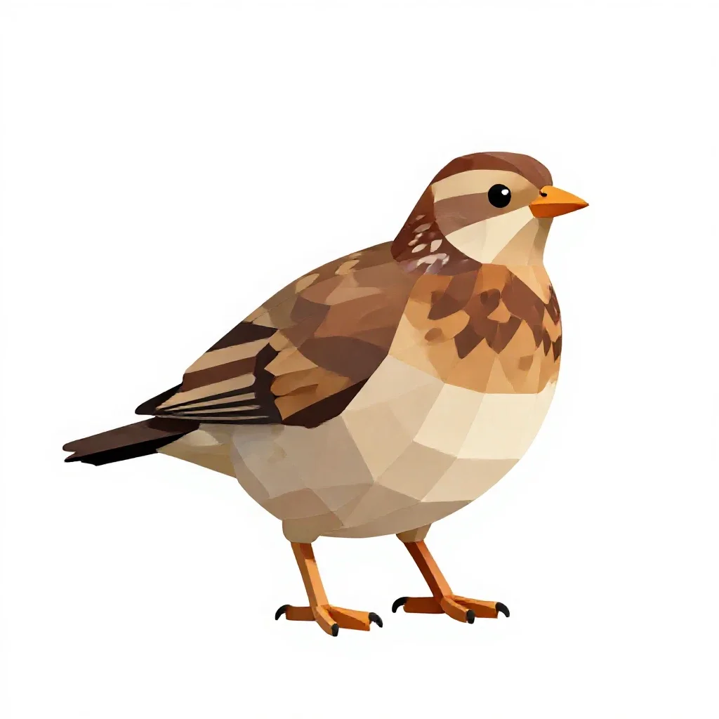 Partridge isolated on a white background