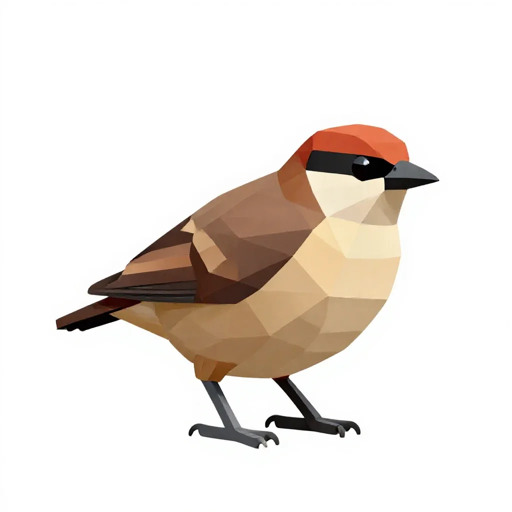 Pitta isolated on a white background