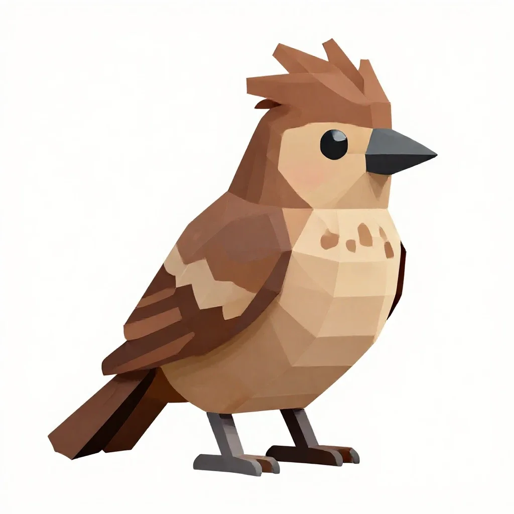Puffbird isolated on a white background