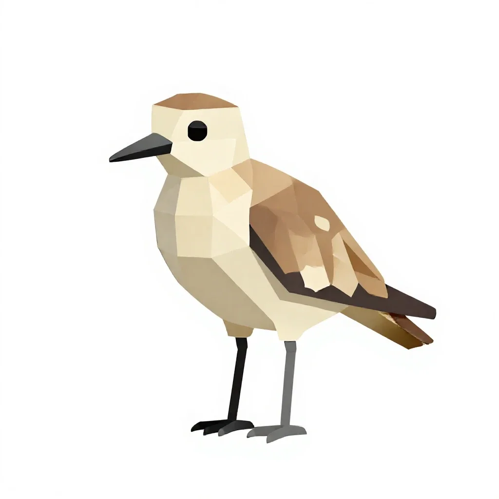 Swiftlet isolated on a white background