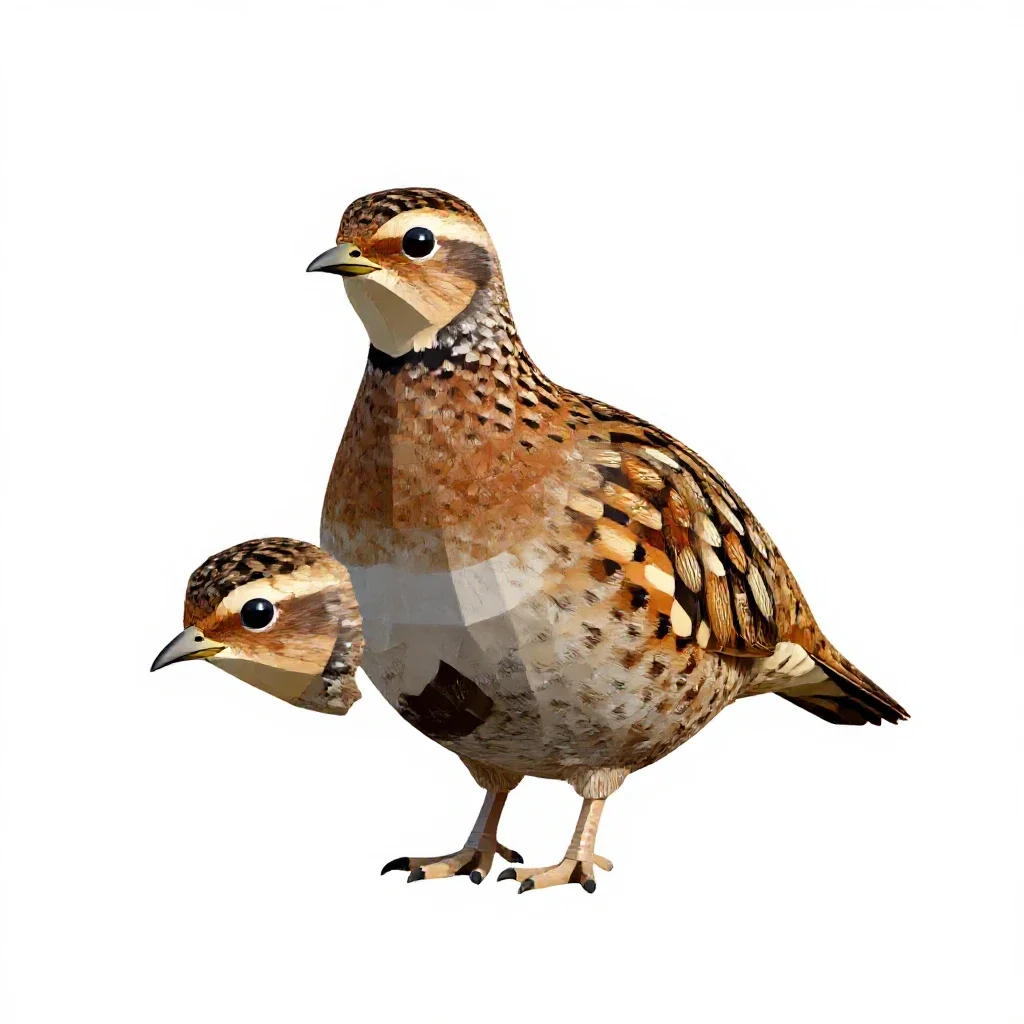 Woodcock isolated on a white background