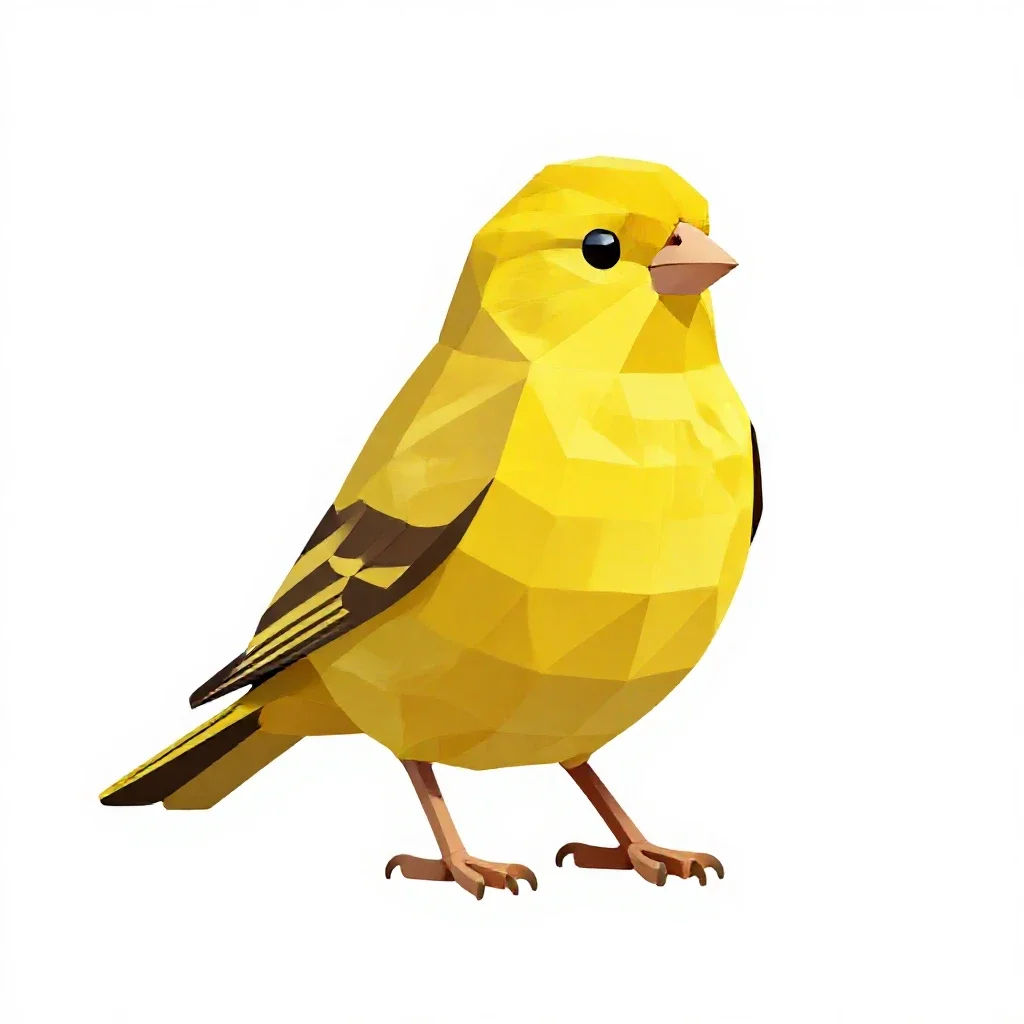 Yellowhammer isolated on a white background