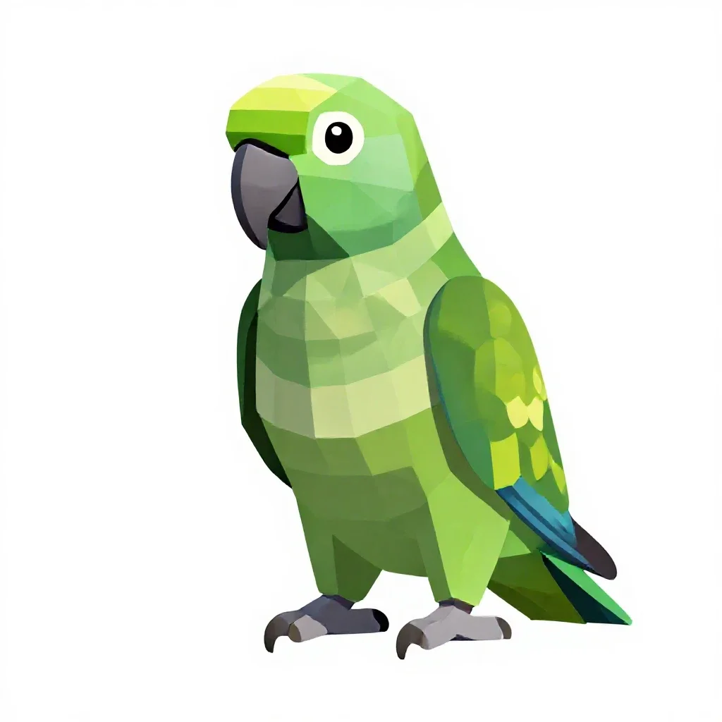 Amazon isolated on a white background