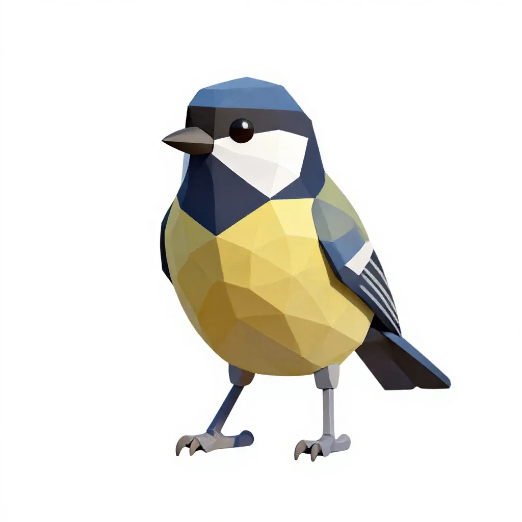 Antbird isolated on a white background