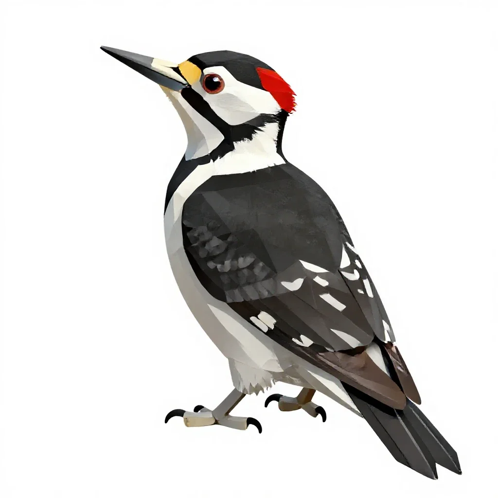 Ivorybill isolated on a white background
