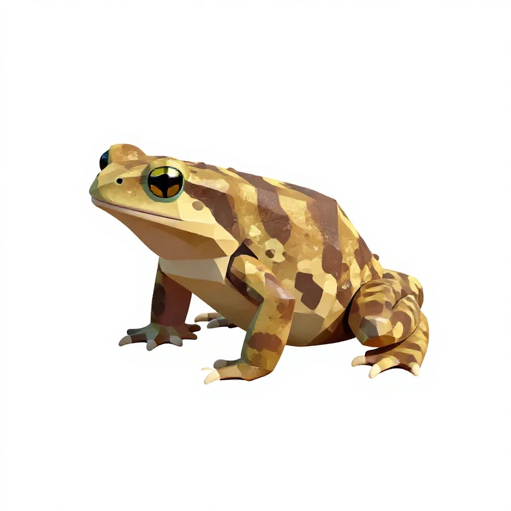 Amphibian isolated on a white background