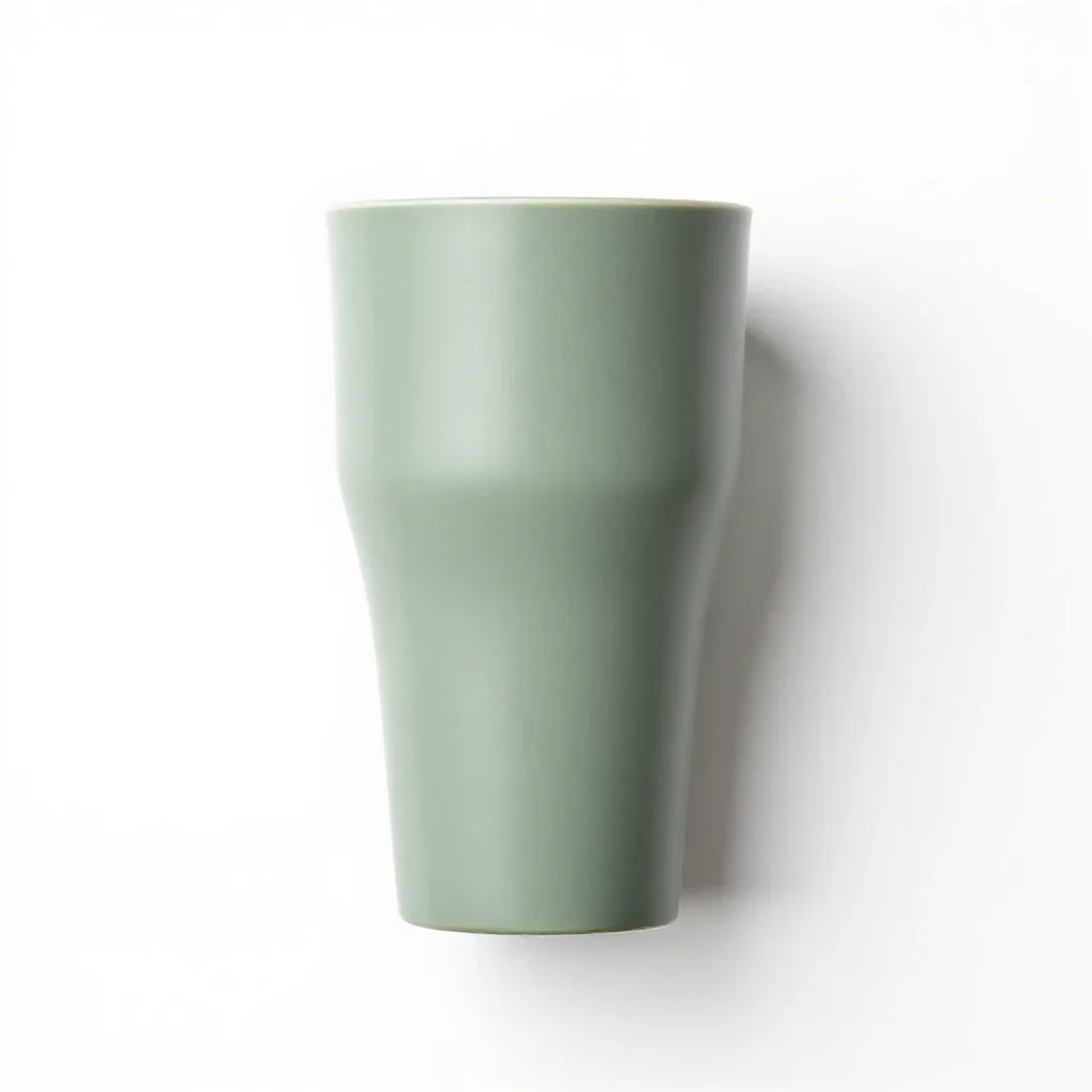 Beer glass isolated on a white background