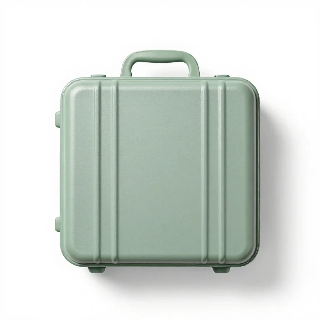 Briefcase isolated on a white background