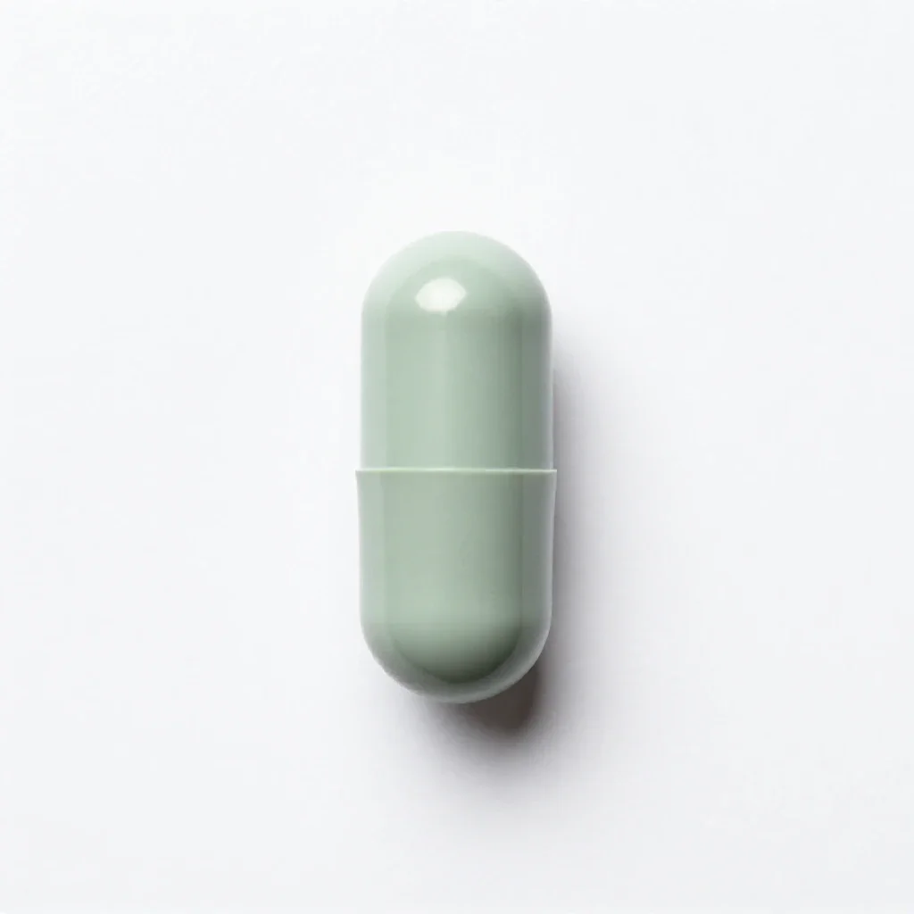 Capsule isolated on a white background