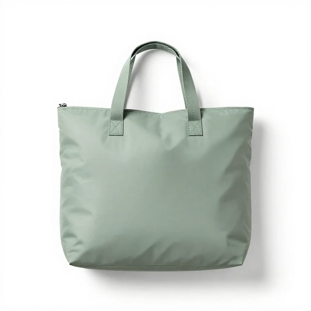 Carpetbag isolated on a white background