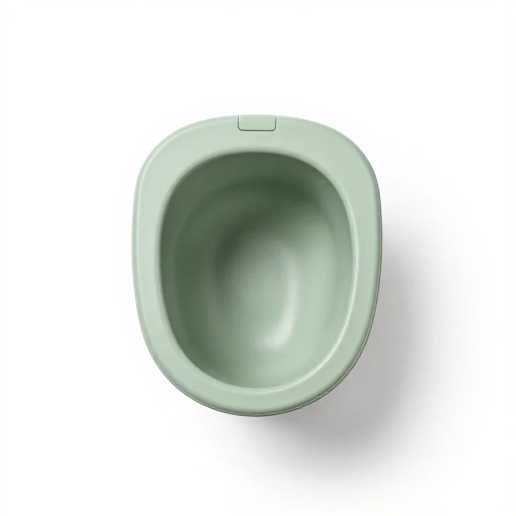 Chamberpot isolated on a white background