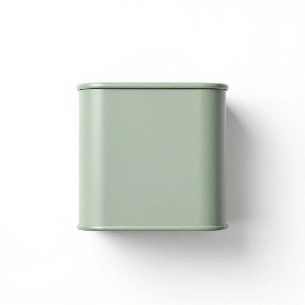 Coffee can isolated on a white background