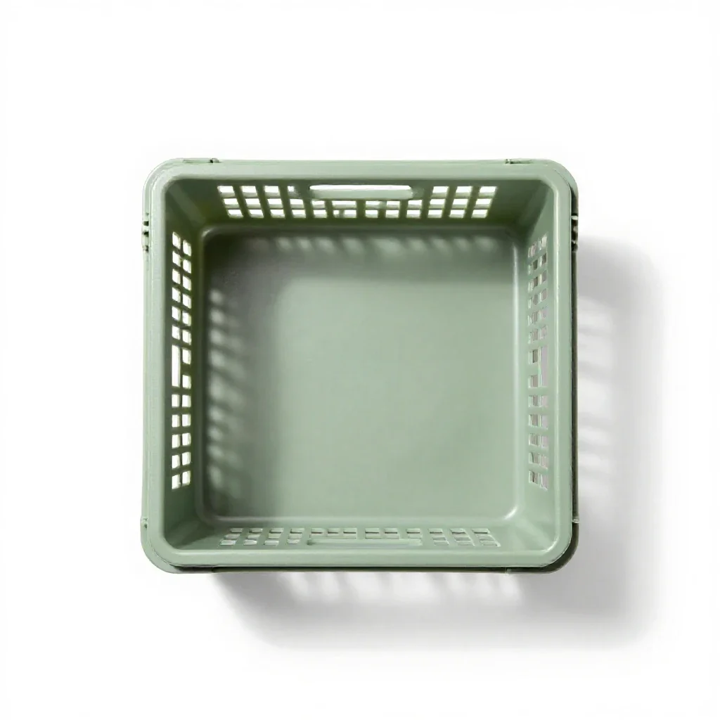 Crate isolated on a white background