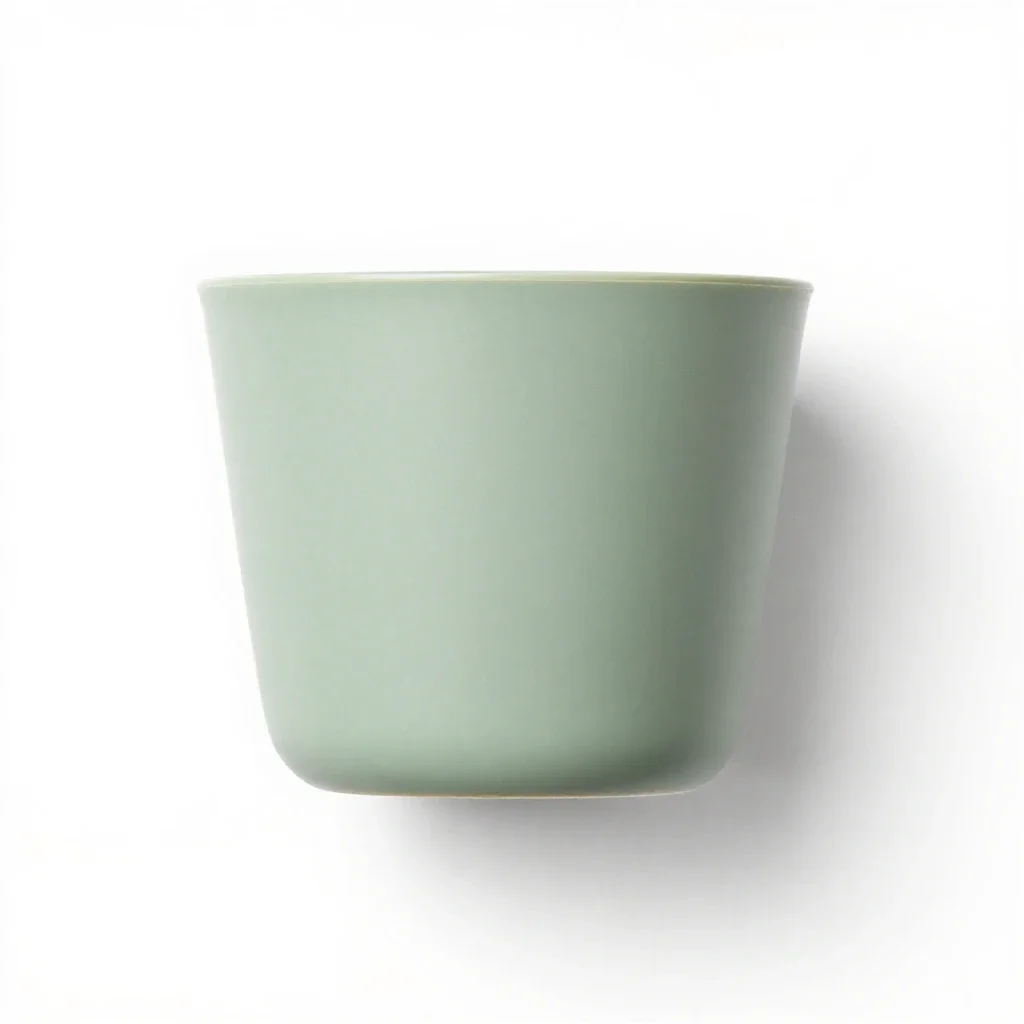 Crucible isolated on a white background