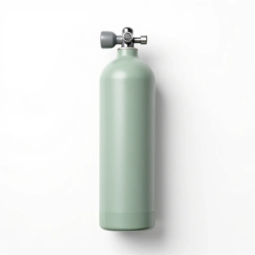 Cylinder isolated on a white background