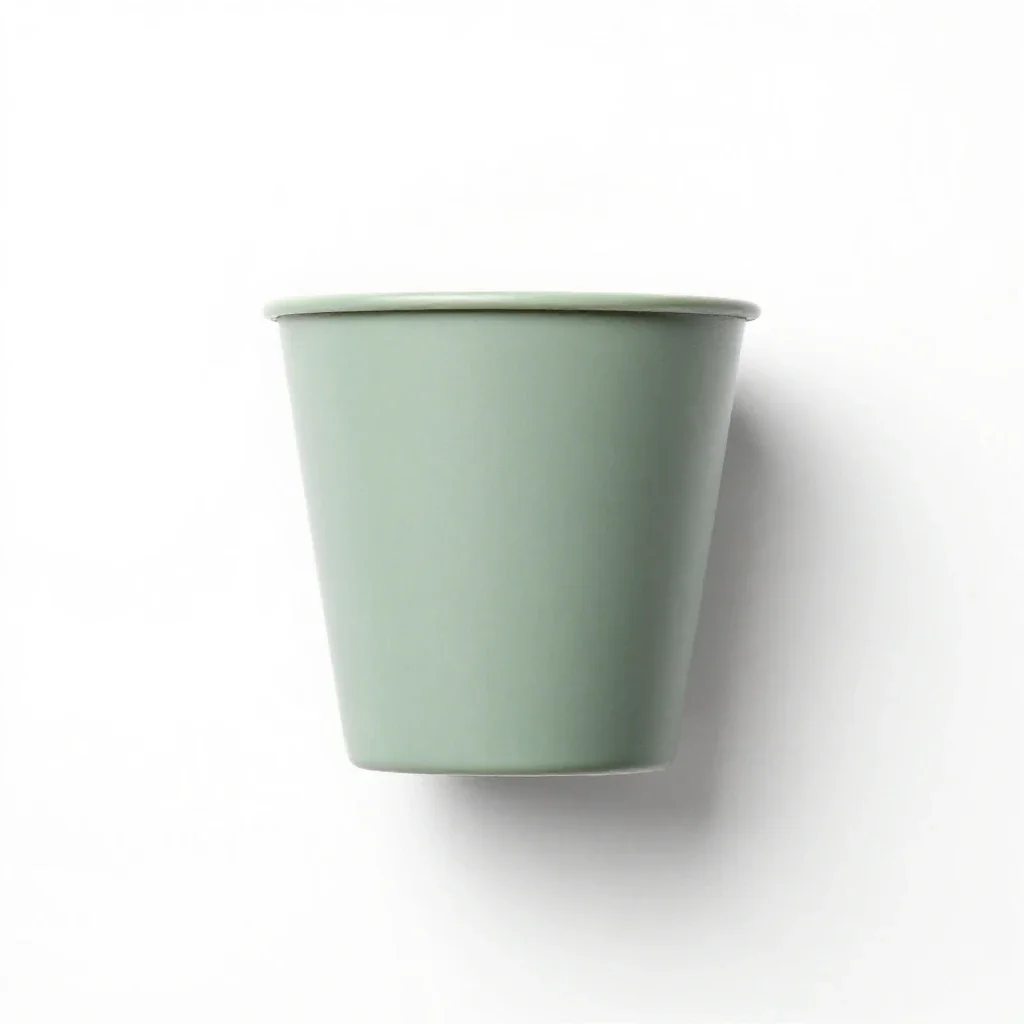 Dice cup isolated on a white background