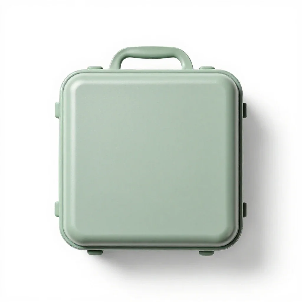 Dressing case isolated on a white background
