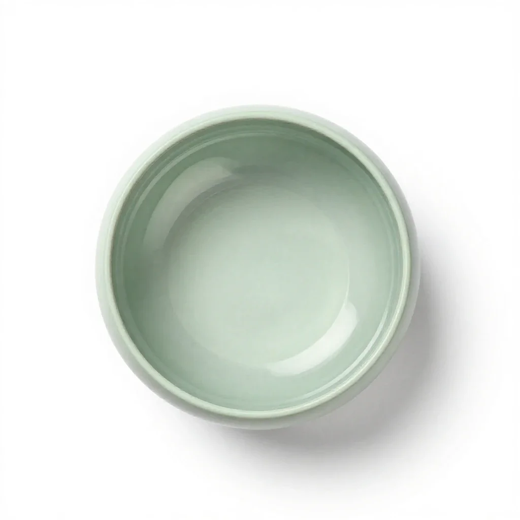 Fishbowl isolated on a white background