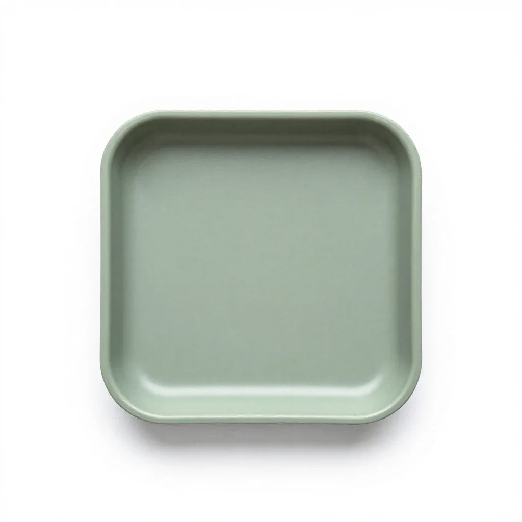 Alms dish isolated on a white background
