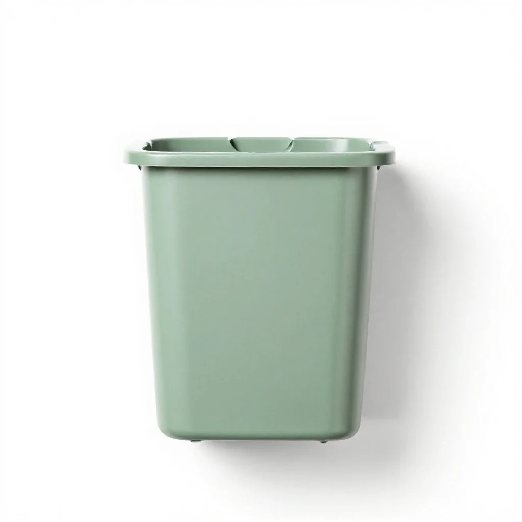 Ashcan isolated on a white background