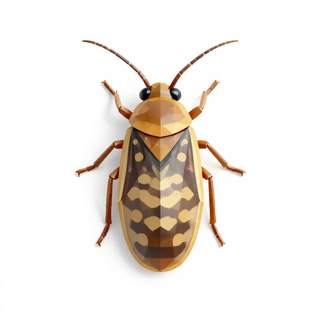 Body louse isolated on a white background