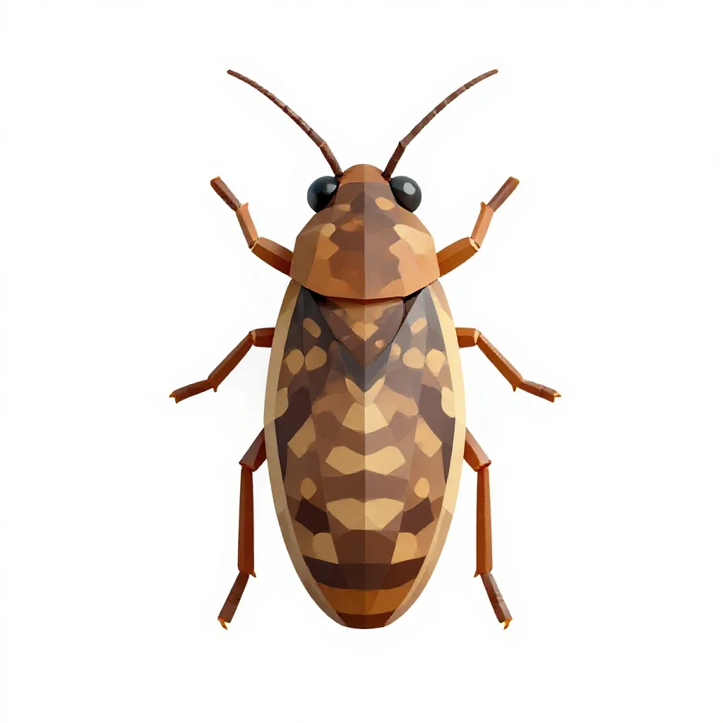 Common louse isolated on a white background