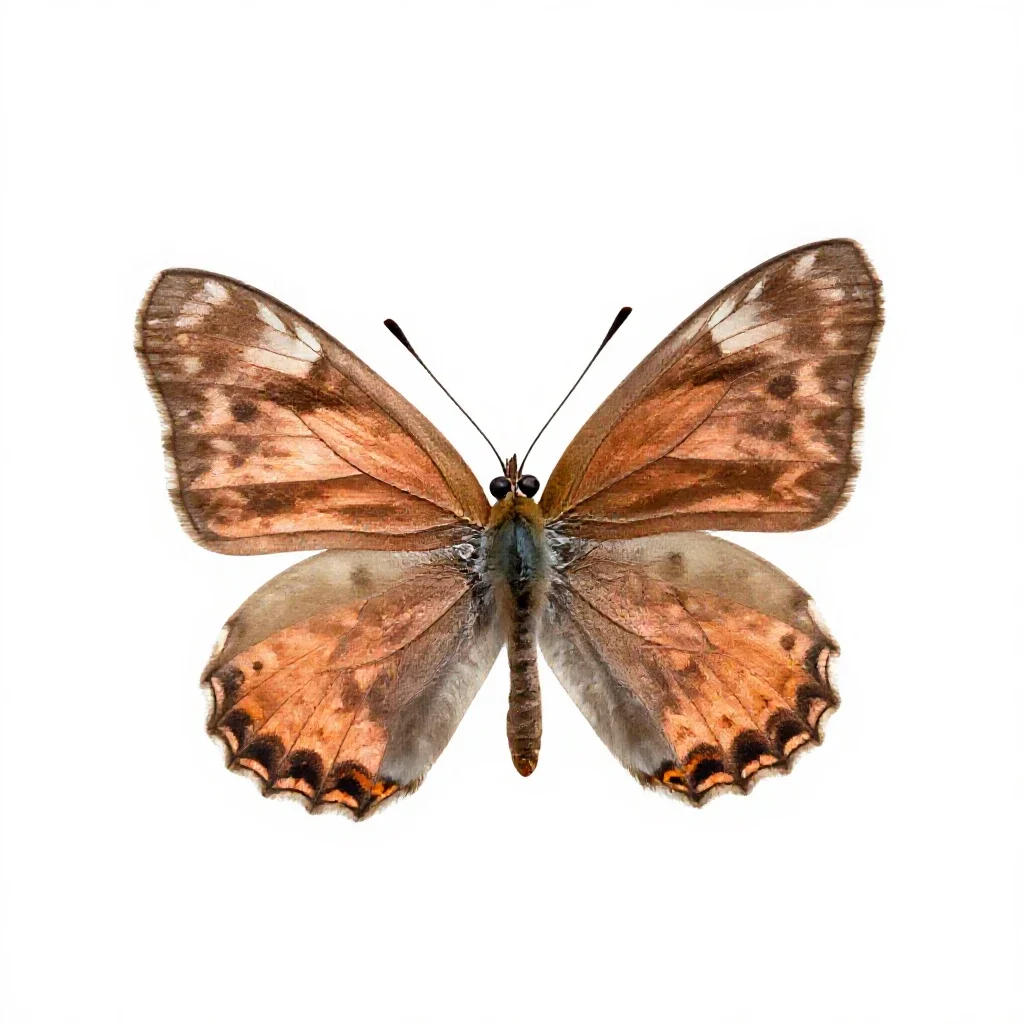 Copper isolated on a white background