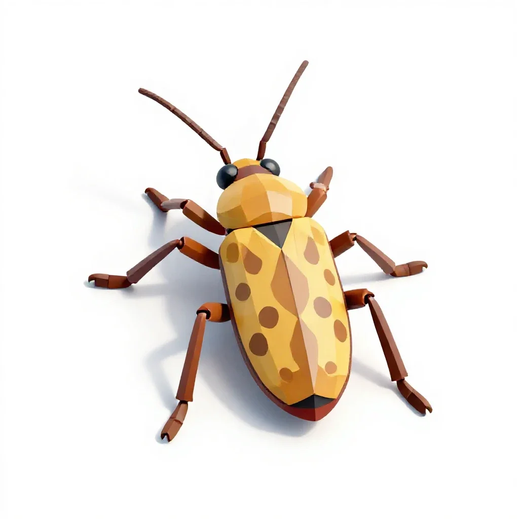 Dobson isolated on a white background