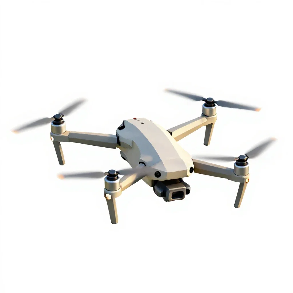 Drone isolated on a white background