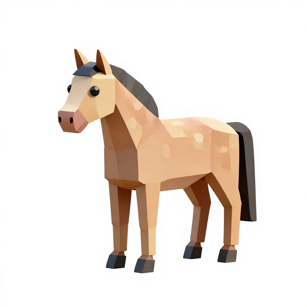 Horse tick isolated on a white background